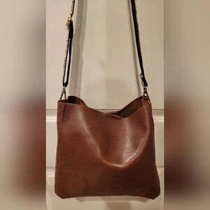 Portland Leather Goods Butterfly Bucket Bag